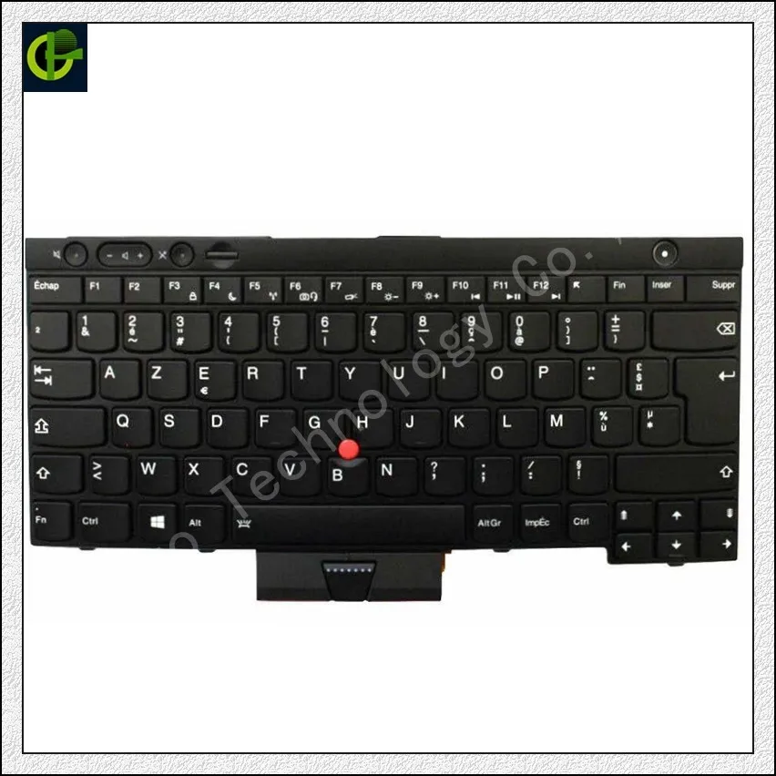 Оригинальная Французская клавиатура AZERTY для Lenovo ThinkPad L530 T430 T430S X230 W530 T530 T530I T430I 04X1263