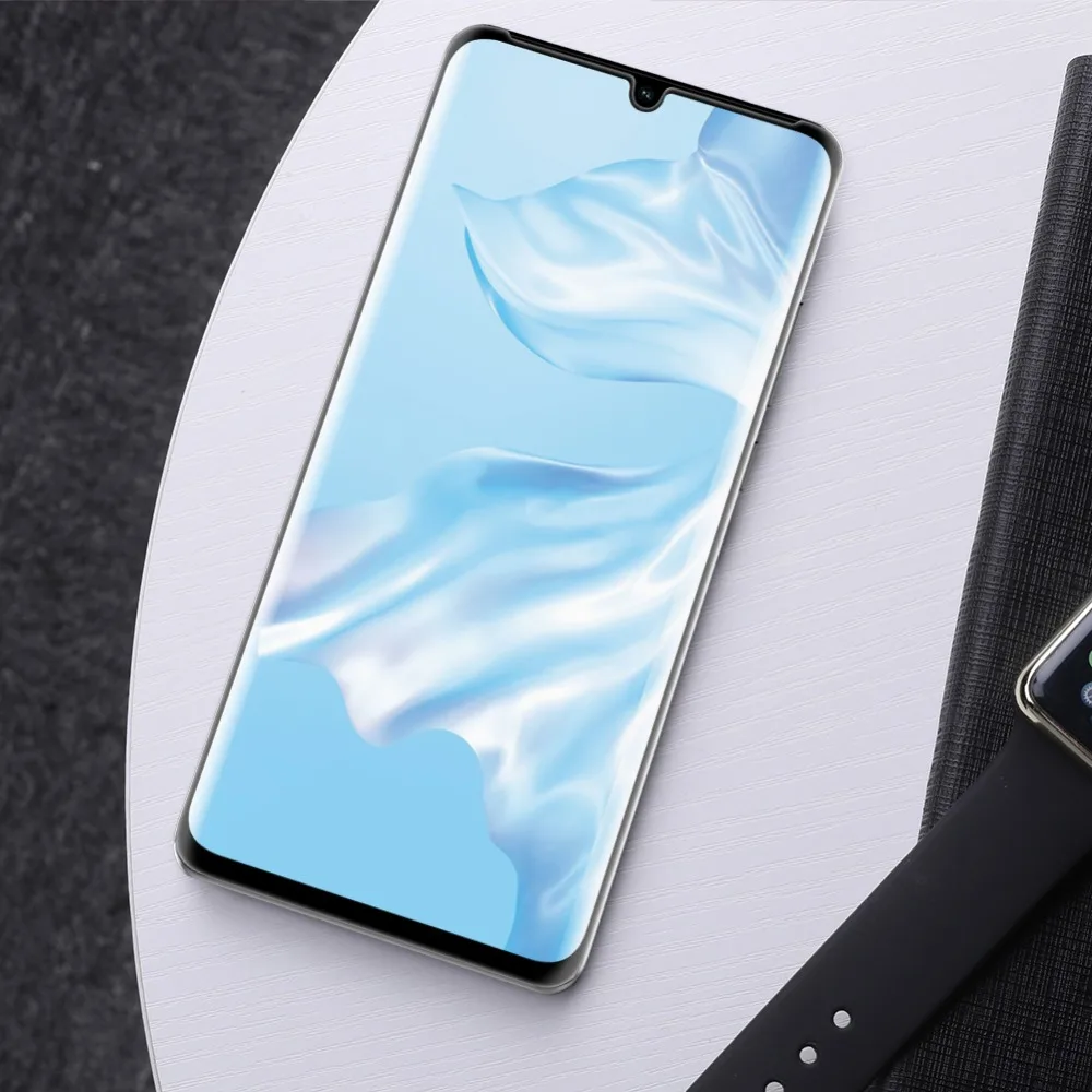 Huawei P30 Pro с полным покрытием из Оригинальное Защитное стекло Nillkin 3D DS+ Макс пленка с защитой от возгорания для huawei P30 Pro