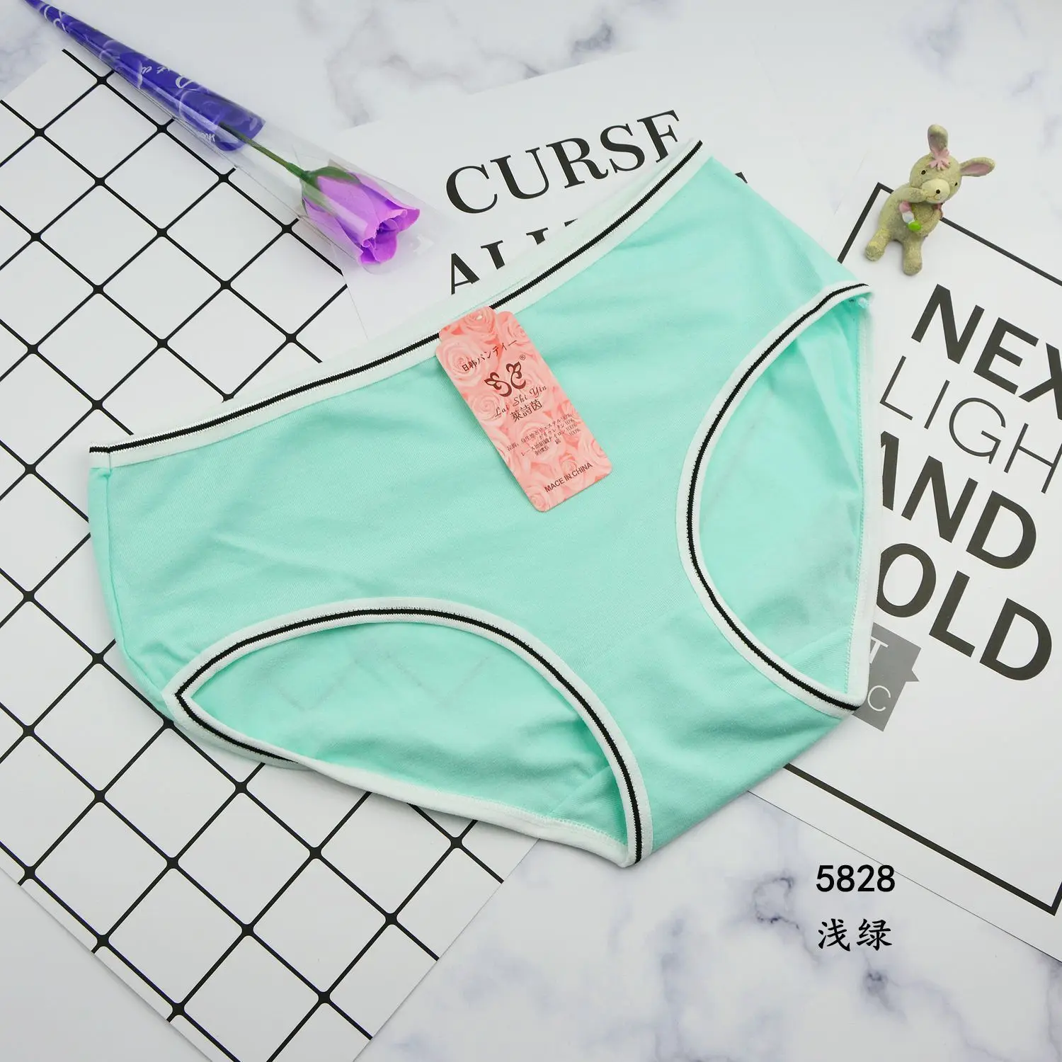 1 шт. детские трусики для маленьких девочек с хлопковой подкладкой милое розовое