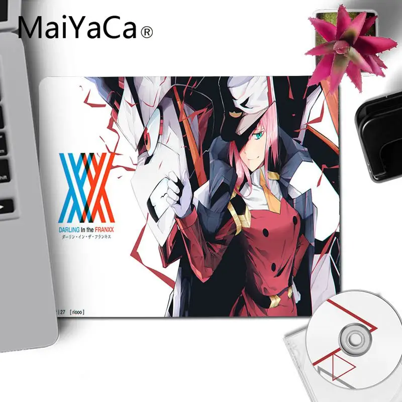 MaiYaCa Zero Two Darling in the FranXX офисные мыши резиновые геймеры коврик для резиновый ПК