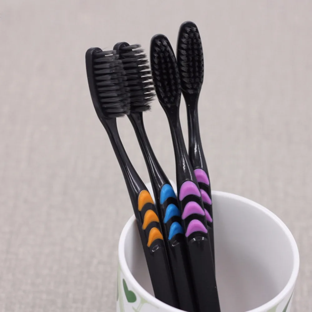 120Pcs Free Shipping Bamboo Charcoal Toothbrush