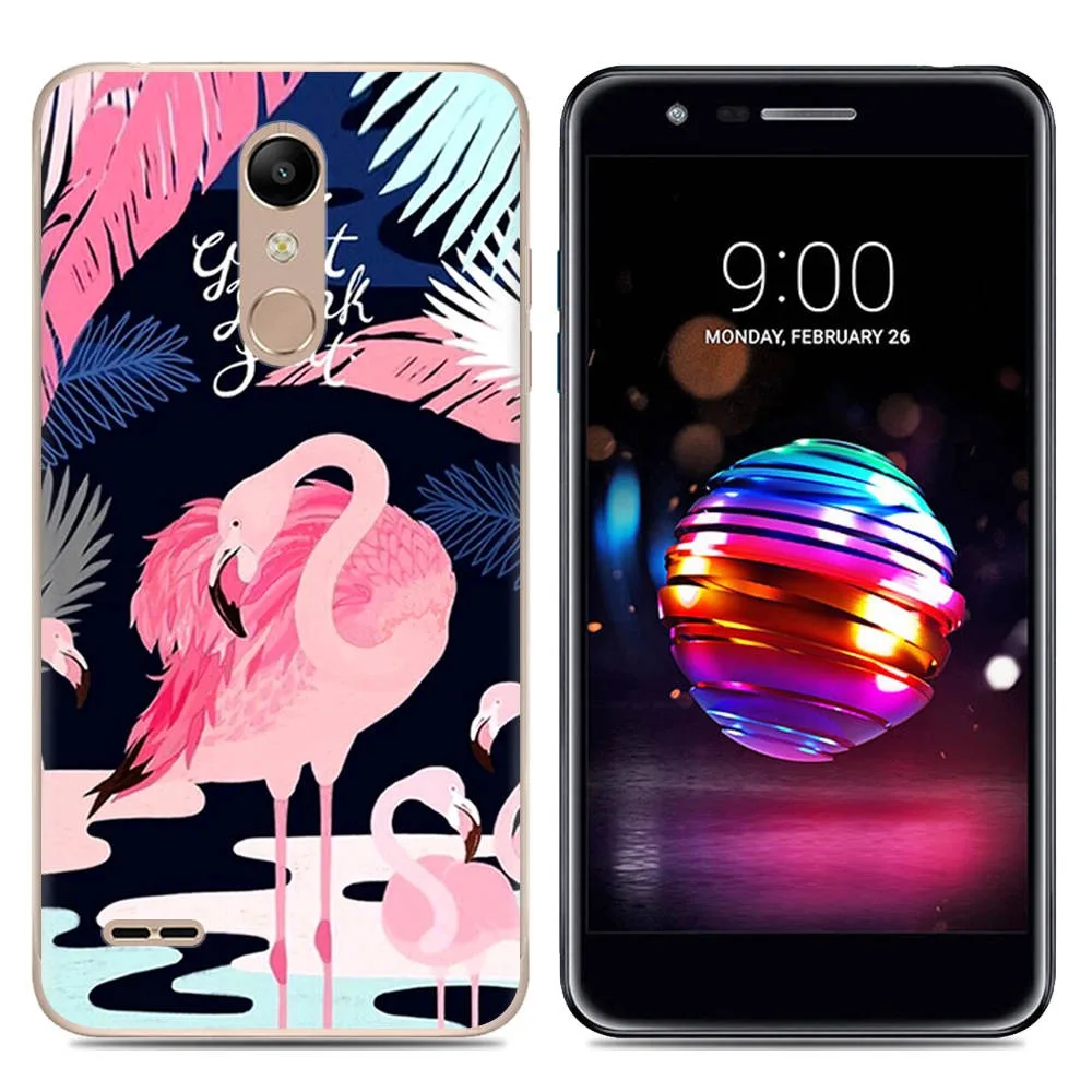 For LG K11 2018 Case Cover 5.3&quot Cartoon Silicone Back Phone for K 11 Fundas Capa |