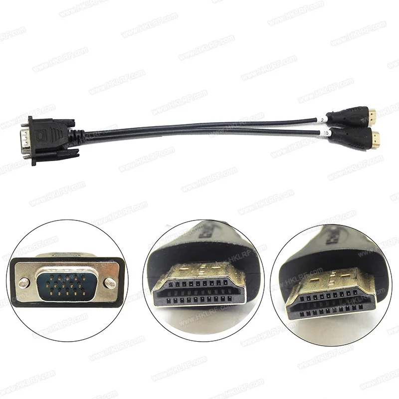 VGA линия для RT809H RT809F решить проблему печати и чистки в HDMI совместимый