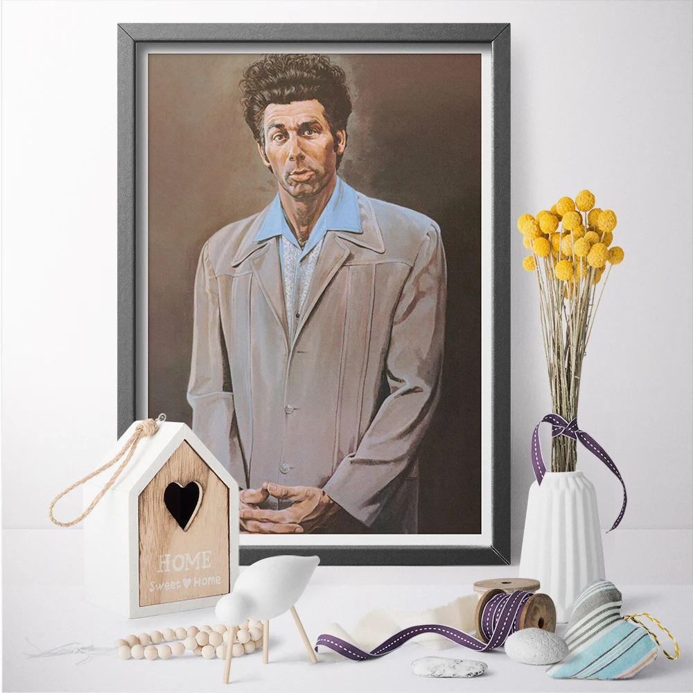 ТВ-шоу Seinfeld Kramer художественные постеры и принты на холсте картина стену картины