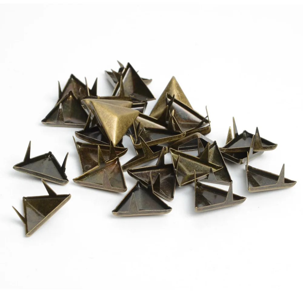 Заклепки и шпильки для сумок обуви одежды в стиле панк 14 мм 100 шт. | Дом сад