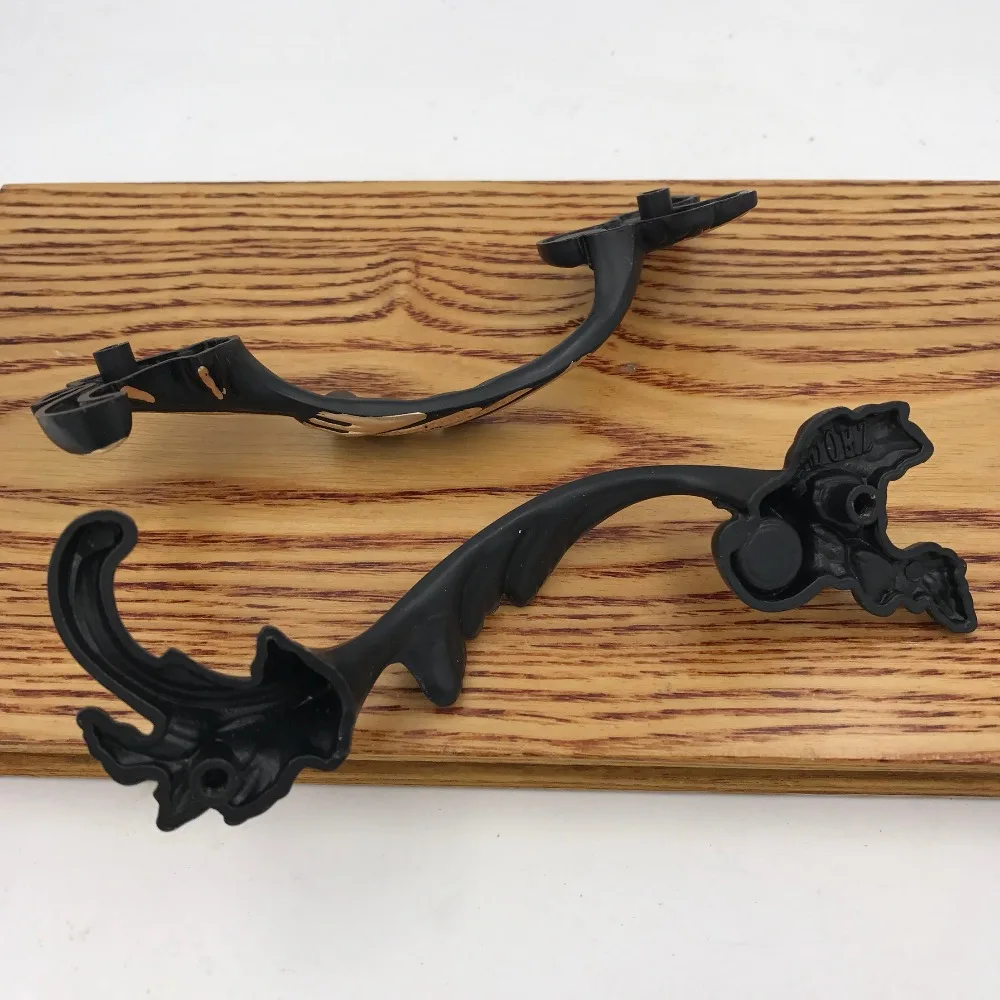 Новое поступление 96 мм антикварная ручка ящика уникальные ручки для шкафа черные