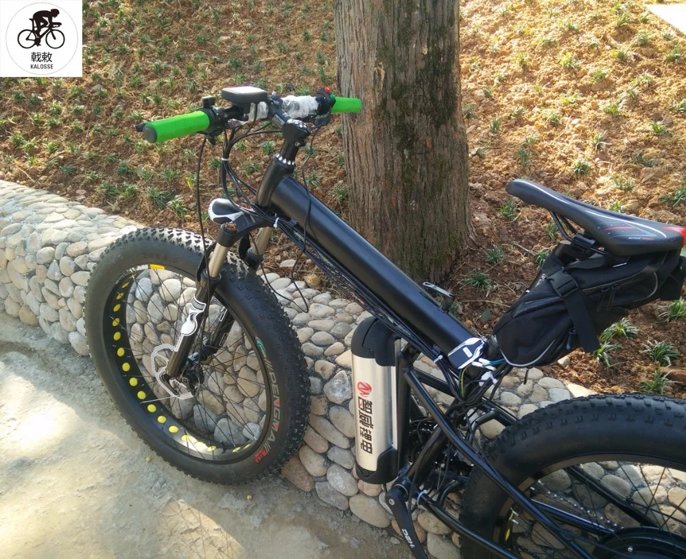 Электрический велосипед Kalosse M4000 с складной рамой 27 скоростей 48 В 1000 Вт