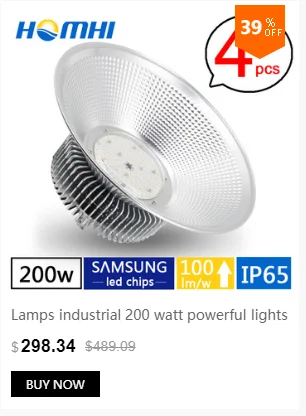 Гараж освещение 100 Вт светодио дный Led НЛО high bay Мощные огни taller строительство лампы промышленных свет для работы 110 V 220 V Алюминий