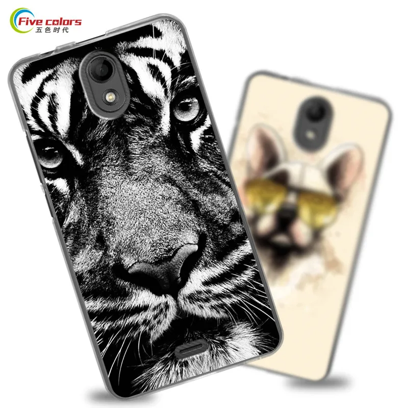 Мягкий ТПУ чехол для Coque Wiko Kenny чехлы силиконовый с мультяшным рисунком 360
