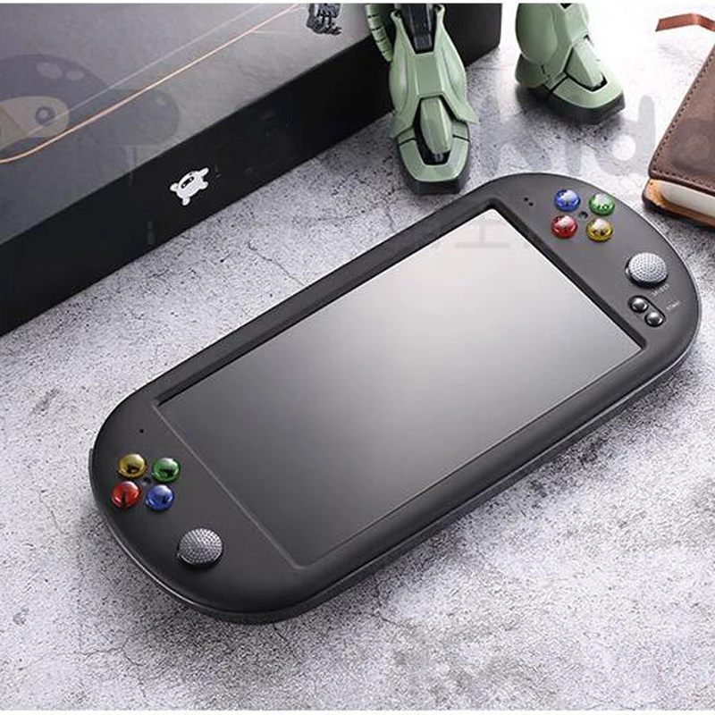 7 дюймов портативная игровая консоль Built-in16G памяти 1000+ игры Ручной игровой плеер Ретро консоль TV-OUT поддержка CPS/GBA/MD/GB/GBC