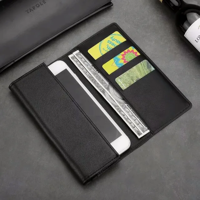 6 &quotУниверсальный чехол кошелек из натуральной кожи для телефона iPhone Xr XS MAX 8 7 plus