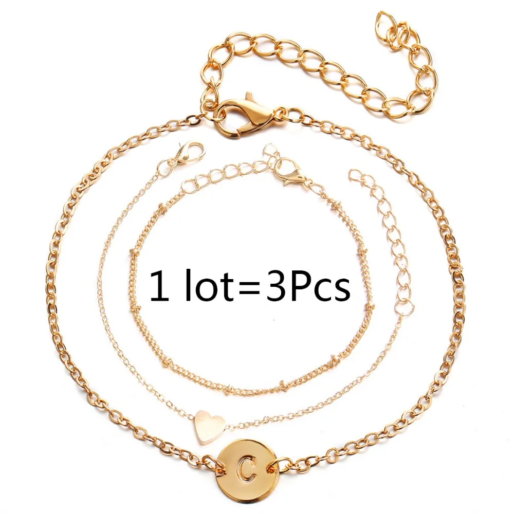 Женский браслет Bracciale Donna Комбинированный в форме сердца с цифрами 26 Английских и