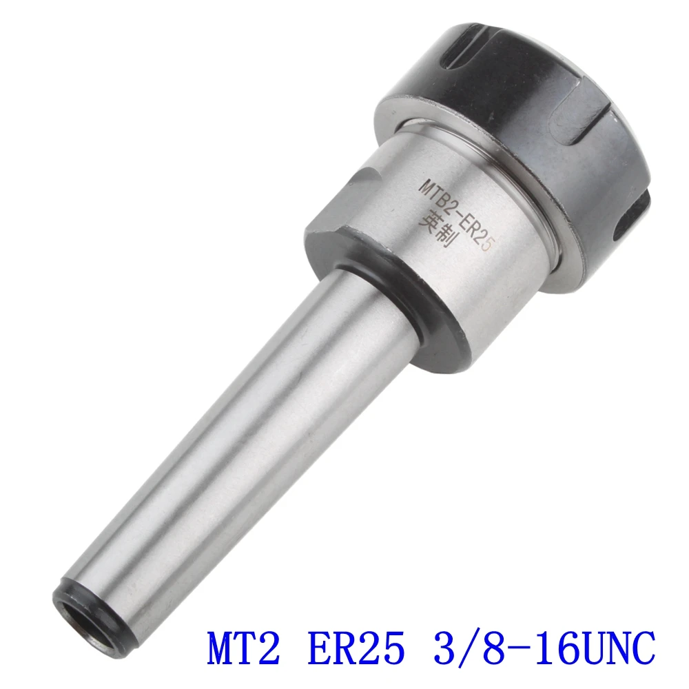 Новый Precision MT2 ER25 (3/8-16UNC) Цанга Держатель для конического переходника | Инструменты