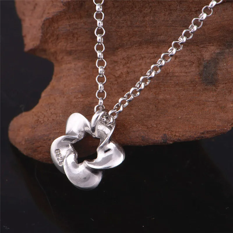 Almei Promotion Vintage Silver Color Flower Choker Necklaces &amp Pendants for Womens Gifts Kolye Free Chain Collier Femme N006 | Украшения