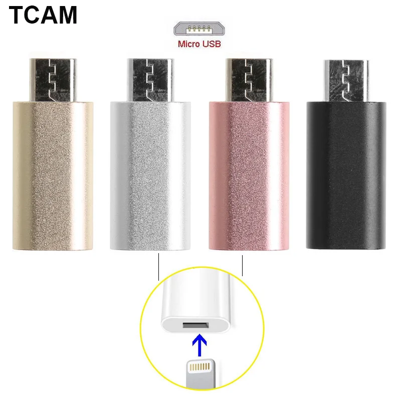 8 контактный переходник с разъемом Lightning Мама на Micro USB папа для Android Phone M52| |