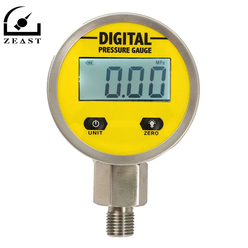 

Digital Display Oil Pressure Hydraulic Gauge Pressure Test Meter 3V 250BAR/25Mpa For Gas Water Oil Durable