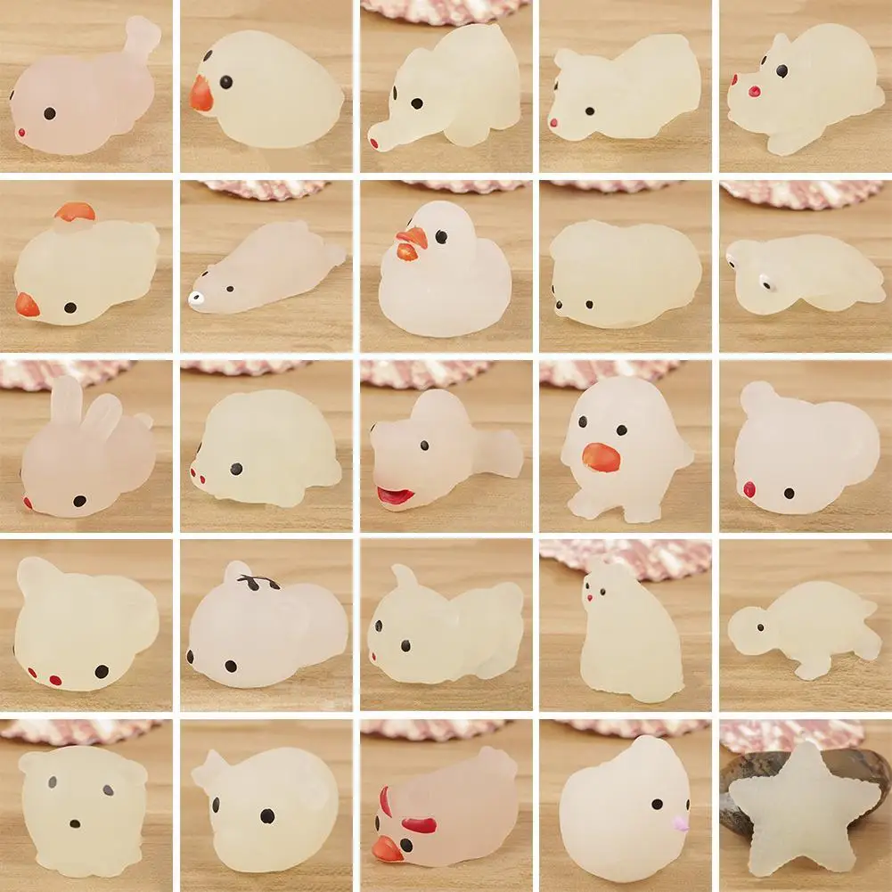 Новинка Mochi Squeeze Seal изменение цвета на солнце подарки исцеляющая игрушка