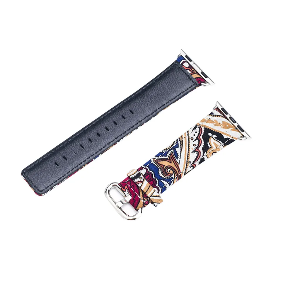 Холщовый ремешок для apple watch Band 42 мм 38 мм apple watch 4 3 iwatch band 44 мм 40 мм браслет часы Correa ремешок аксессуары