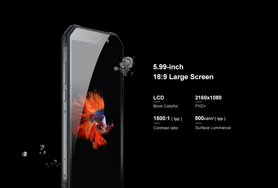 Оригинальный AGM A9 IP68 водонепроницаемый смартфон 5 99 дюйма 18:9 Восьмиядерный Snapdragon