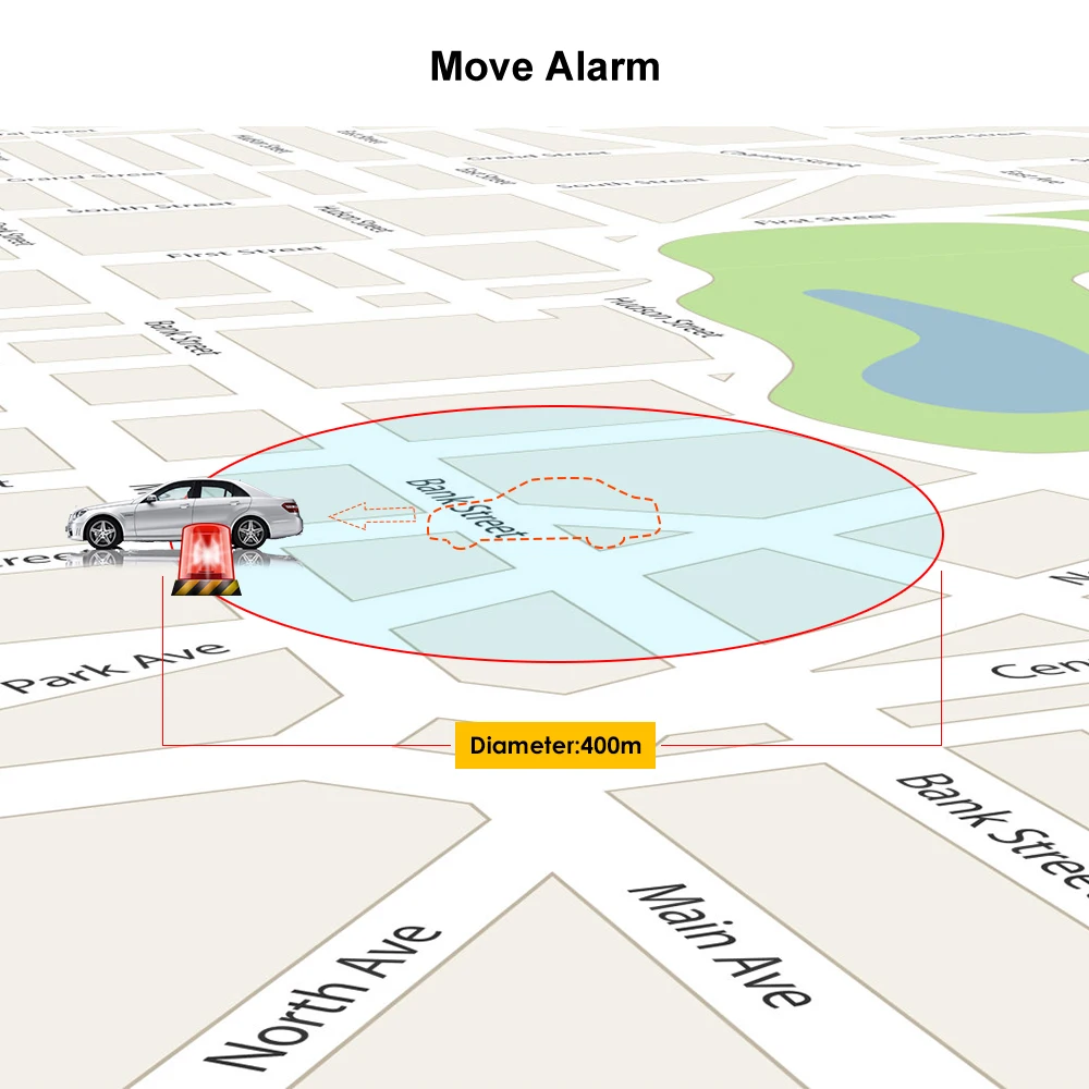 Трекер GPS водонепроницаемый IP66 2G/GSM 9 100 в|GPS-трекеры| |