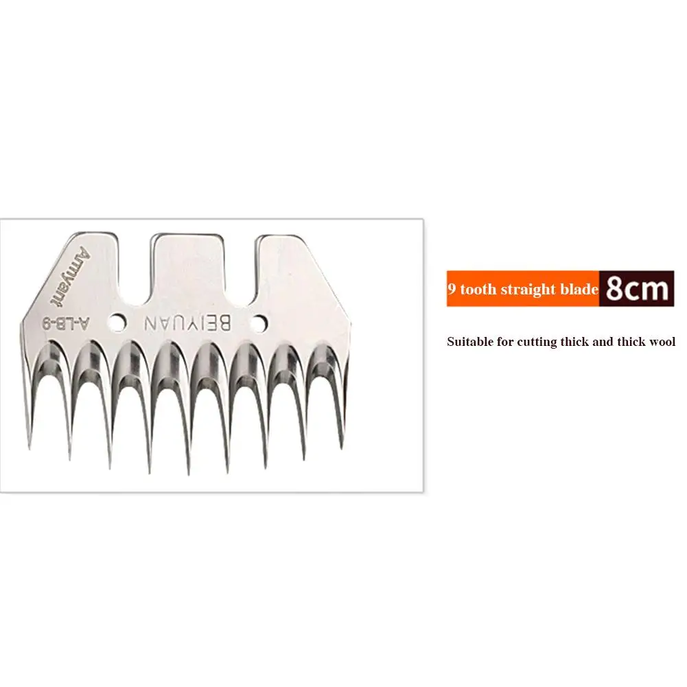 

Sheep/Goats Shears Convex Comb Cutter Shearing Clipper 9 Tooth Blade For Sheep Clipper Shears Scissorsd