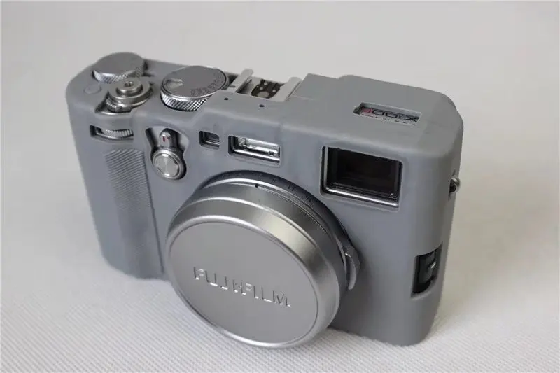 Новый Камера сумка Силиконовый чехол для ЖК-дисплея с подсветкой Fujifilm Fuji X100F x100f