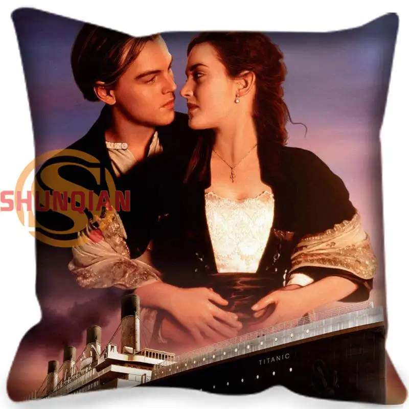 Чехол наволочка Титаник на молнии 35x35 см 40x40 45x45 60x60 см|pillow case|pillowcase customizedtitan pillow |