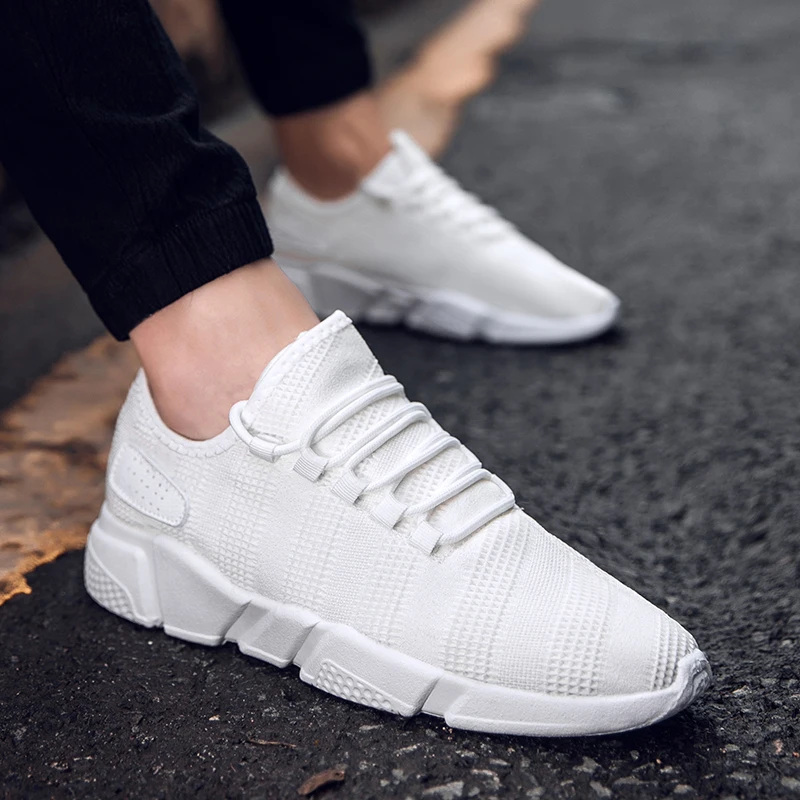 Оригинальные кроссовки для бега мужские 90 трикотажные беговые дышащие улицы