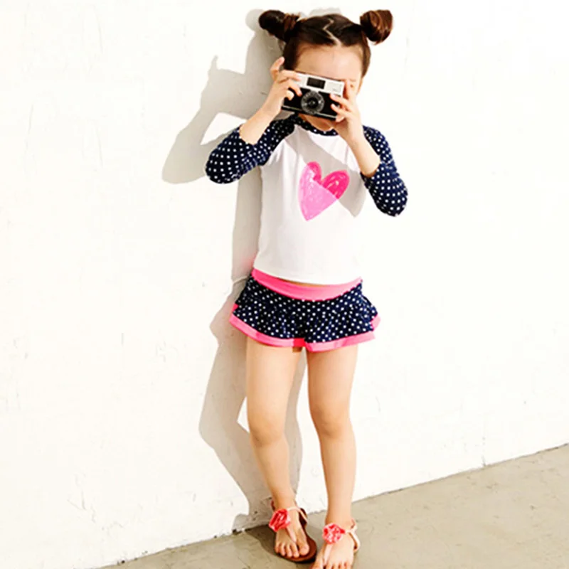 Комплект для девочек 2 6 лет с длинным рукавом и юбкой|Комплекты одежды девочек| |