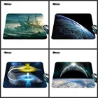 Высококачественный нескользящий прямоугольный коврик для мыши Mairuige с принтом в виде звездной земли, x 2 мм