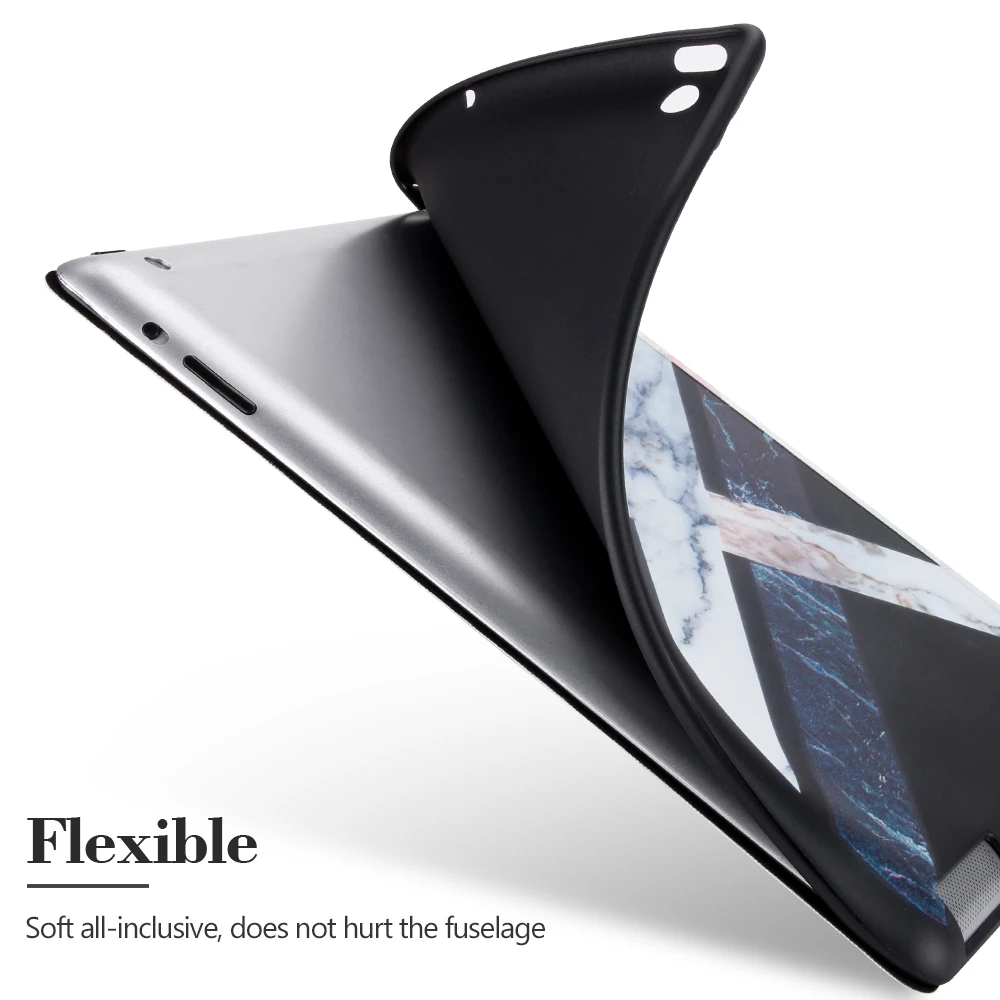 Чехол для Apple ipad 2 3 4 SDYGHHT чехол нового флип Кейс умный подставка|Чехлы планшетов и