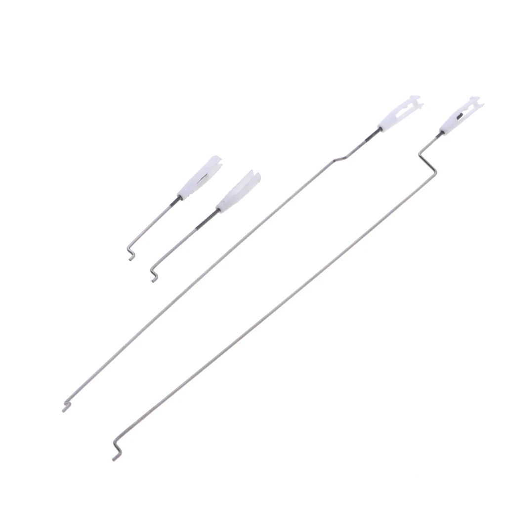 MagiDeal 4 шт. металлический Z-образный стальной Тяговый стержень для Wltoys XK A430 RC
