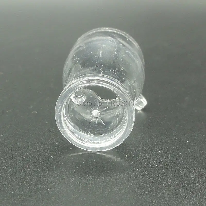 1 шт./лот прозрачная стеклянная чашка для фруктового сока имитация ПВХ