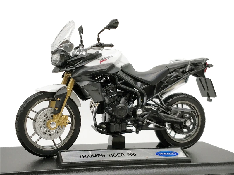 Литая мотоцикл Welly 1:18 Triumph Tiger 800| |