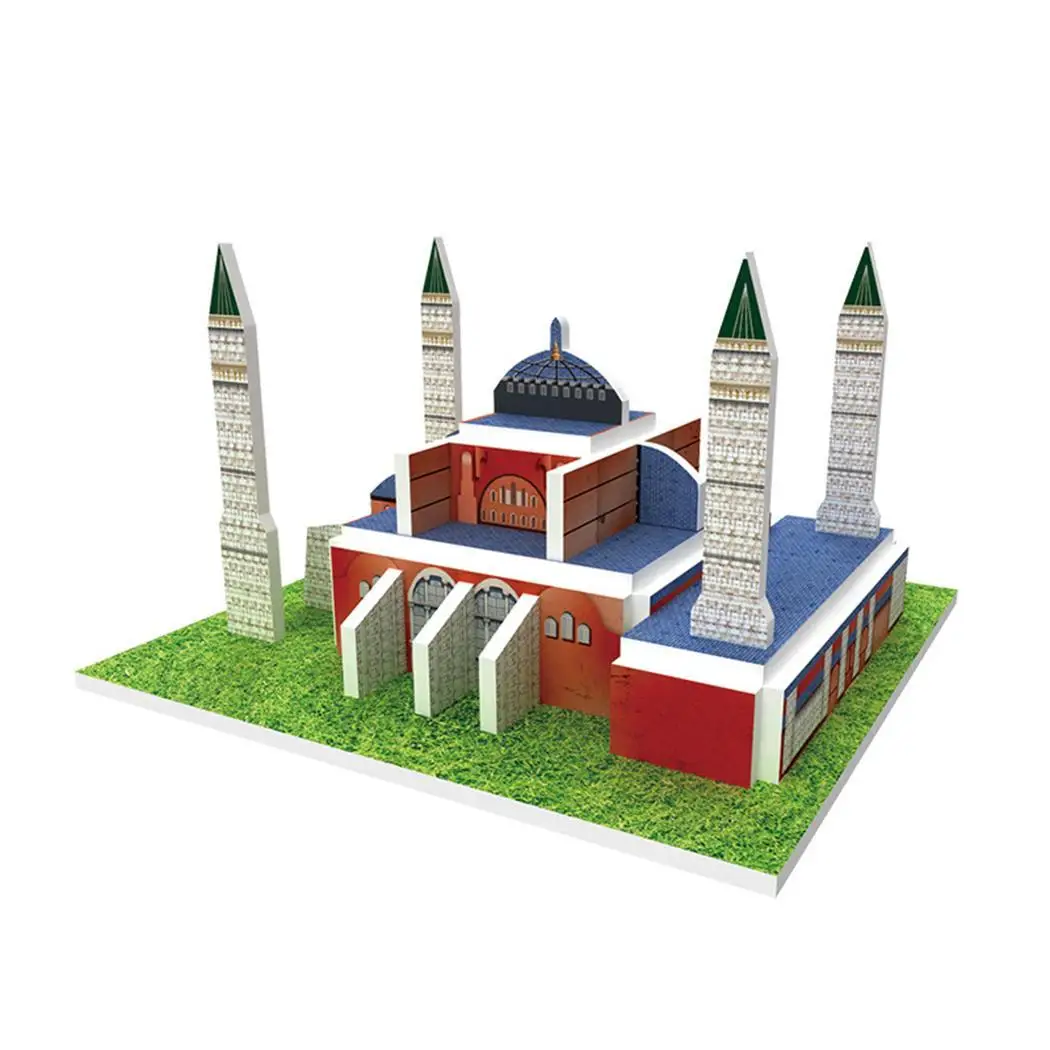 Дети DIY трехмерная головоломка 3D модель игрушки как изображение развития> лет игрушка - Цвет: type 22