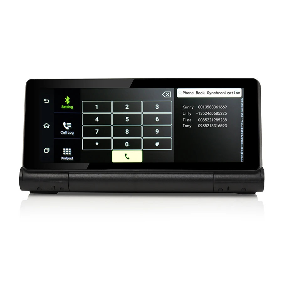 Автомобильный видеорегистратор 7 дюймов 4G SIM GPS Android 5 0 Wi Fi Bluetooth|GPS для транспорта| |