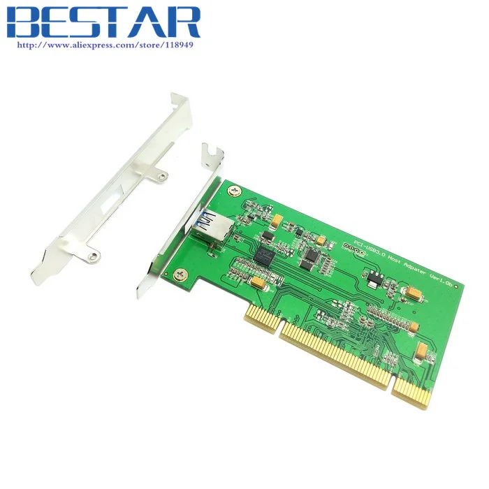 Однопортовый Суперскоростной интерфейс USB 3 0 PCI 16x 32x для ПК с низкопрофильным