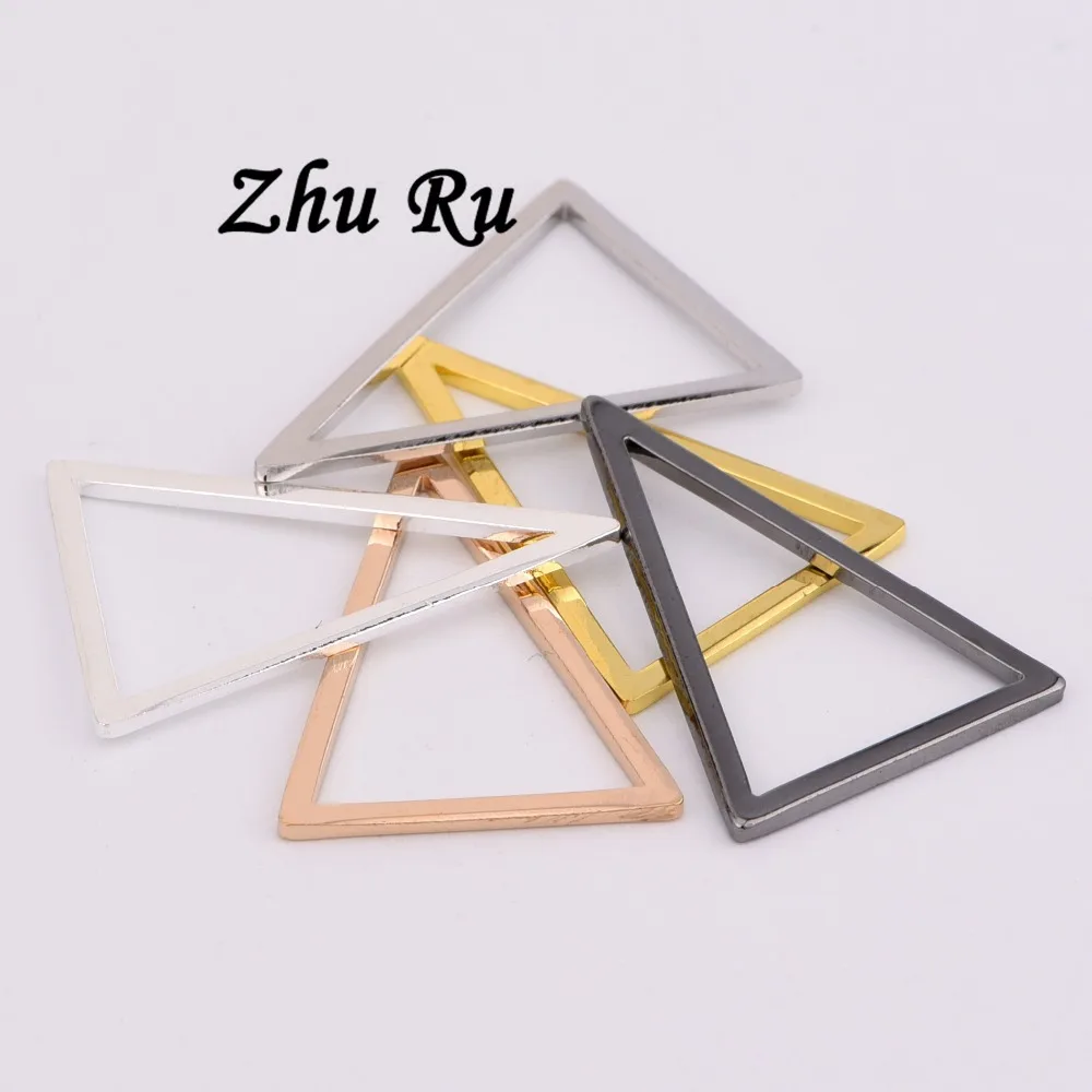 10 шт. ZHU RU 26 5*19 мм Isosceles треугольное кольцо петли акулы плавники вывески воронки