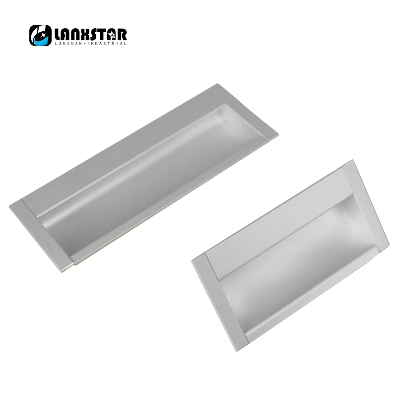

Modern Minimalist Aluminum Alloy Cabinet Drawer Pull Handle Shoe Matt Door Handles Knob