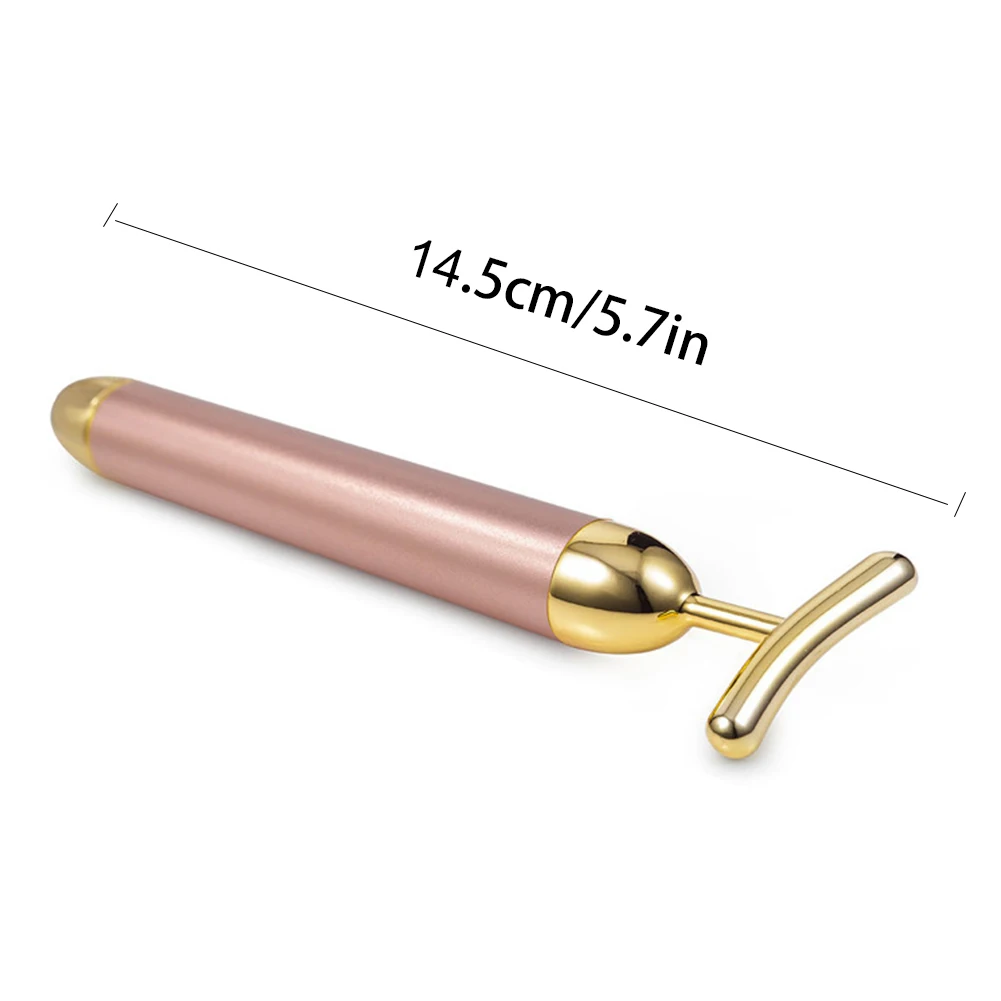 24K позолоченный энергетический beauty Bar прибор для лифтинга лица лифтинг и подтягивающий массажный карандаш для лица лифтинг укрепляющий валик