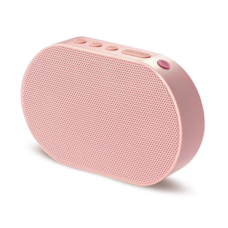 Pink GGMM E2 портативный Bluetooth динамик 10 Вт беспроводной динамик с супер басами стерео музыка мини Саундбар для путешествий на открытом воздухе - Цвет: Pink