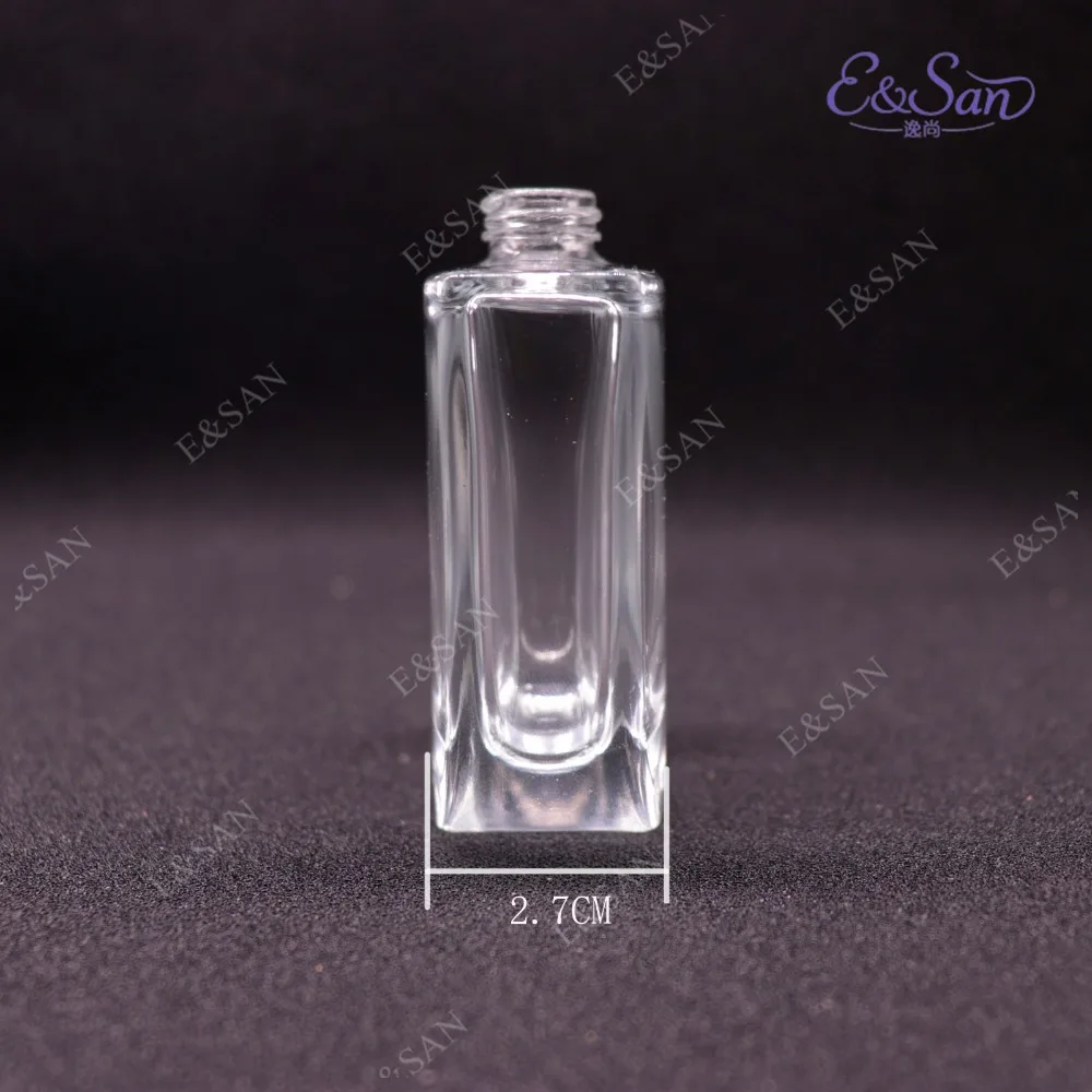 PT074D-30ML плоская квадратная крышка с песком прозрачное стекло духи спрей