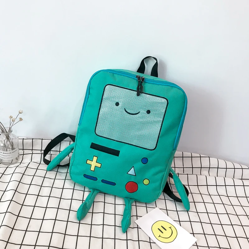 Японские и Южно-корейские милые Мультяшные рюкзаки Adventure Time забавная