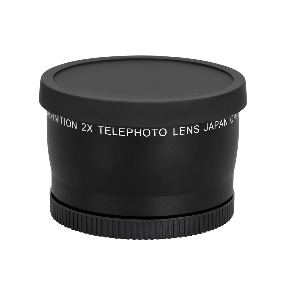 Новое поступление 58 мм 2x HD телеобъектив с зумом для камеры Canon Nikon Sony Pentax DSLR|lens