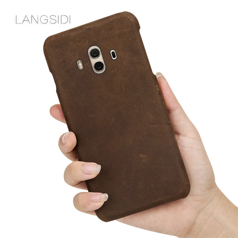 Чехол накладка из натуральной кожи для Huawei Mate 20 P30 P20 Lite Pro ретро чехол с защитой honor