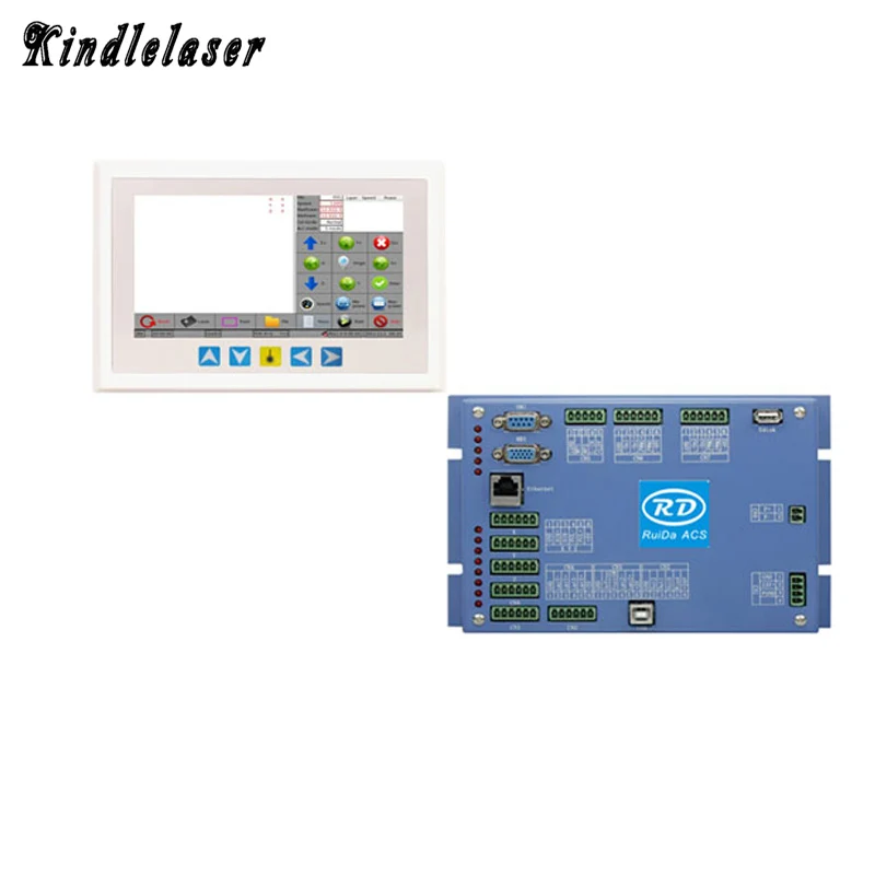 Ruida RD RDC6344G 7 &quot4-осевая Сенсорная панель Co2 лазерный DSP контроллер для лазерной