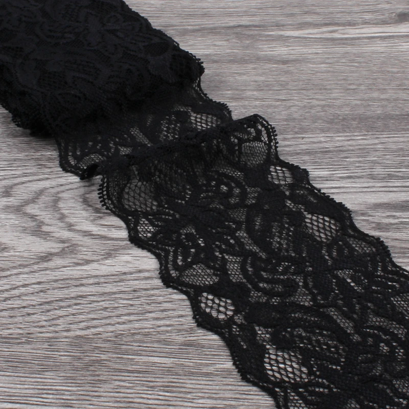 10 ярдов/цвет/упаковка кружевная эластичная лента для волос 3 дюйма | Дом и сад