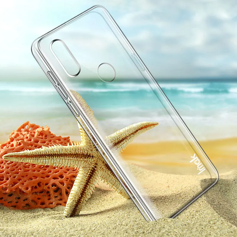 Чехол для Xiaomi Mi Mix 3 прозрачный износостойкий жесткий чехол из поликарбоната с