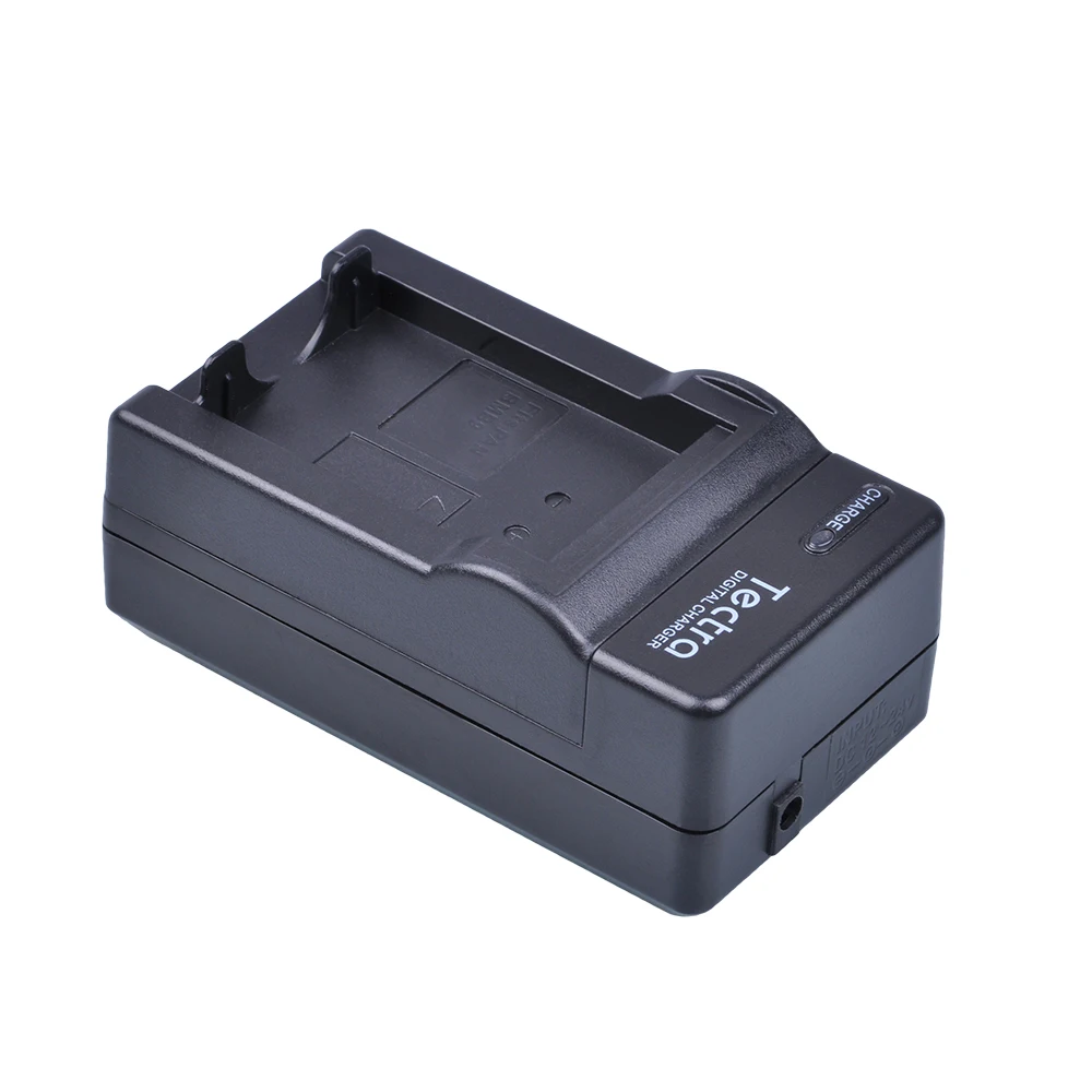 Tectra 2 шт. Φ аккумулятор + Цифровое зарядное устройство для Panasonic Lumix DMC FZ40K FZ45K FZ47K FZ48K