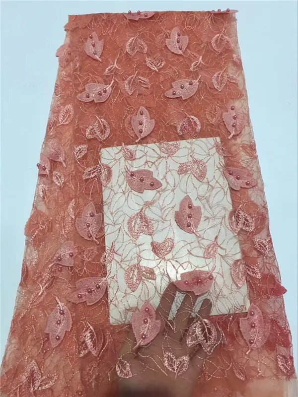 2018 горячая Распродажа вышитые бусины африканская кружевная ткань высокого